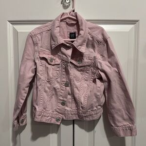 Girls Pink Jean Jacket